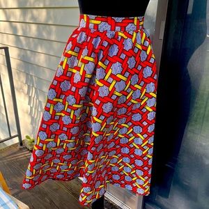 Midi circle skirt